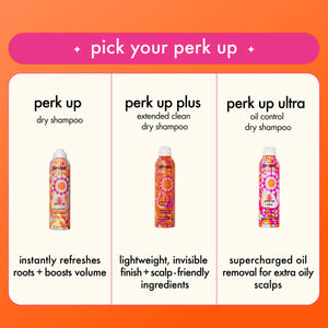 amika: perk up ultra oil control dry shampoo - MHC Beauty Products