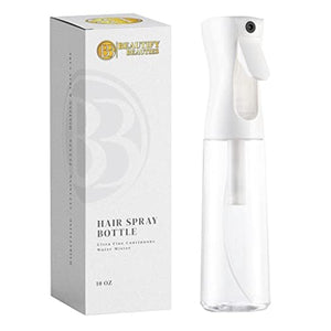 BeautifyBeauties Spray Bottle For Hair – Continuous Mister Spray Bottle - MoreHair City Beauty Products