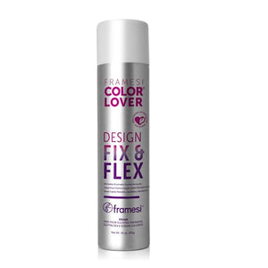 FRAMESI Color Lover Design Fix & Flex Strong Hold Hairspray, 10 oz, Workable and Brushable Hair Spray - MoreHair City Beauty Products