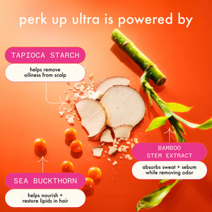 amika: perk up ultra oil control dry shampoo - MHC Beauty Products