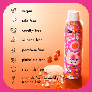 amika: perk up ultra oil control dry shampoo - MHC Beauty Products