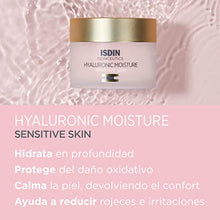 ISDIN Isdinceutics Hyaluronic Moisture Sensitive Skin Calming Daily Face Moisturizer with Hyaluronic Acid 1.76 OZ - MoreHair City Beauty Products