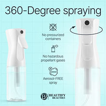 BeautifyBeauties Spray Bottle For Hair – Continuous Mister Spray Bottle - MoreHair City Beauty Products