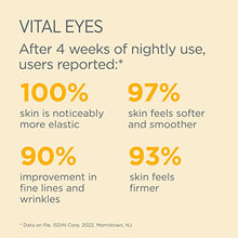 ISDIN Isdinceutics Vital Eyes - Night Eye Cream for Wrinkles Formulated with Melatonin, Cooling Applicator Included - MoreHair City Beauty Products