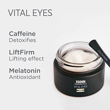 ISDIN Isdinceutics Vital Eyes - Night Eye Cream for Wrinkles Formulated with Melatonin, Cooling Applicator Included - MoreHair City Beauty Products