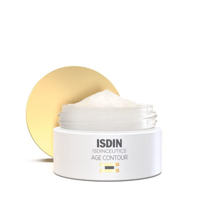 ISDIN Age Contour Face and Neck Anti-Aging Benefits Cream, Moisturizing and Firming Action, Suitable for Sensitive Skin and Non-comedogenic 1.8 Fl Oz - MoreHair City Beauty Products