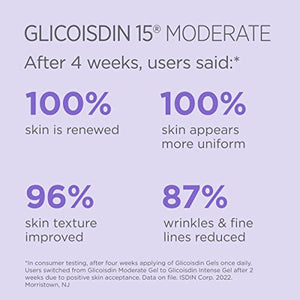 Glicoisdin 15 Moderate - Gel Exfoliant for Face with Glycolic Acid - 1.76 OZ - MoreHair City Beauty Products