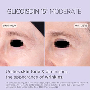 Glicoisdin 15 Moderate - Gel Exfoliant for Face with Glycolic Acid - 1.76 OZ - MoreHair City Beauty Products