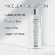 ISDIN Micellar Solution, 4 in 1 Makeup Remover, Cleanser, Hydrating Toner - Suitable for Sensitive Skin, 13.5 Fl. Oz - MoreHair City Beauty Products