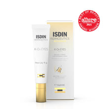 ISDIN K-Ox Under-Eye Brightening Cream for Puffiness and Dark Circles with Anti-Aging Benefits, Vitamin K and Hyaluronic Acid, visible results in 28 days of usage - MoreHair City Beauty Products