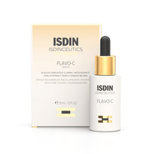 ISDIN Flavo-C Vitamin C and Antioxidant Anti-Aging Benefits Serum, Increases Skin Brightness, Elasticity and Texture, 1 Fl. Oz - MoreHair City Beauty Products