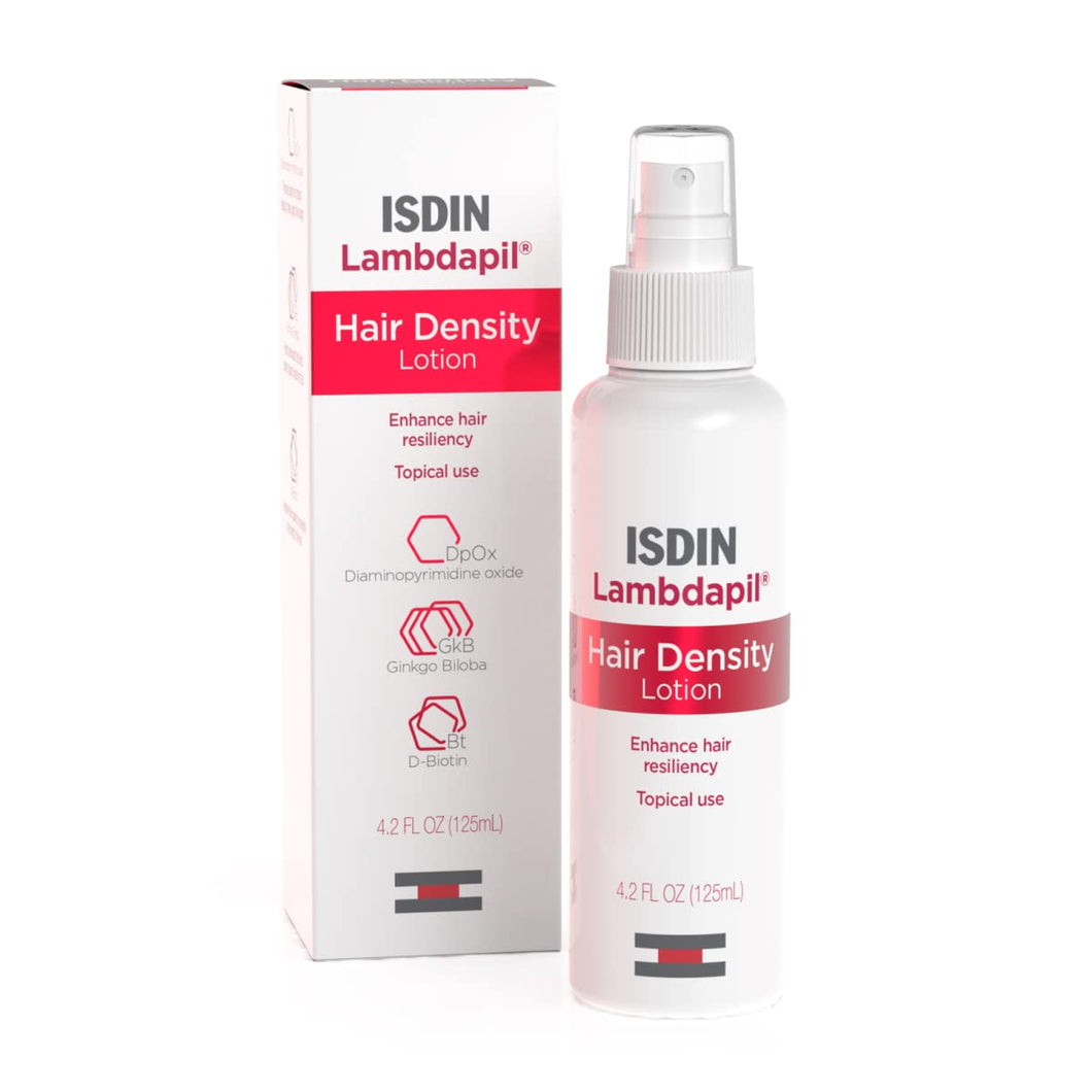 ISDIN Lambdapil Hair Loss Lotion to Strengthen Hair 4.2 Fl. Oz. - MoreHair City Beauty Products