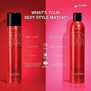 Sexy Hair - BIG - Volumizing Hairspray - MoreHair City Beauty Products