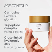 ISDIN Age Contour Face and Neck Anti-Aging Benefits Cream, Moisturizing and Firming Action, Suitable for Sensitive Skin and Non-comedogenic 1.8 Fl Oz - MoreHair City Beauty Products