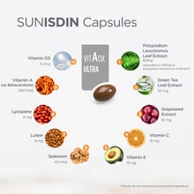 ISDIN Sunisdin Daily Antioxidant Capsules, 30 Count - MoreHair City Beauty Products