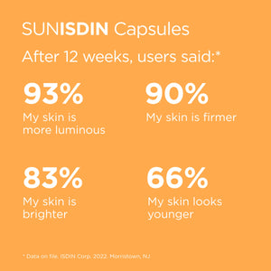 ISDIN Sunisdin Daily Antioxidant Capsules, 30 Count - MoreHair City Beauty Products