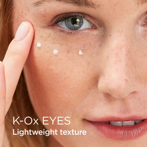 ISDIN K-Ox Under-Eye Brightening Cream for Puffiness and Dark Circles with Anti-Aging Benefits, Vitamin K and Hyaluronic Acid, visible results in 28 days of usage - MoreHair City Beauty Products