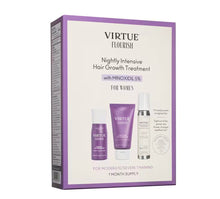Virtue Flourish Nightly Intensive Hair Growth Treatment Kit (1-Month Supply)