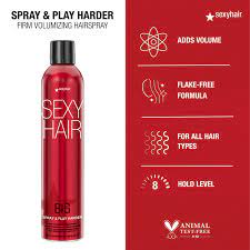 Sexy Hair - BIG - Volumizing Hairspray - MoreHair City Beauty Products