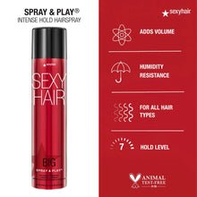 Sexy Hair - BIG - Volumizing Hairspray - MoreHair City Beauty Products