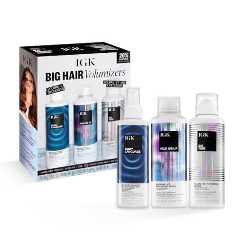 IGK Big Hair Volumizing Trio Kit - MoreHair City Beauty Products