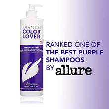 FRAMESI Color Lover Dynamic Blonde Purple Violet Shampoo for Color Treated Hair, 16.91 Fl Oz - MoreHair City Beauty Products