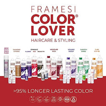 Framesi Color Lover Volume Boost Shampoo, 16.9 fl oz, Sulfate Free Shampoo with Quinoa and Aloe Vera, Color Treated Hair - MoreHair City Beauty Products