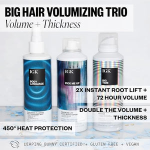 IGK Big Hair Volumizing Trio Kit - MoreHair City Beauty Products