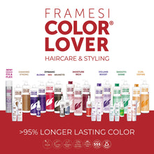 Framesi Color Lover Smooth Shine Conditioner, 33.8 fl oz, Sulfate Free Conditioner with Coconut Oil and Quinoa, Color Treated Hair - MoreHair City Beauty Products