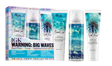 IGK Warning, Big Waves Kit - MoreHair City Beauty Products