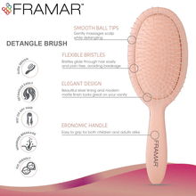 Framar - Golden Hour Detangle Brush - MoreHair City Beauty Products